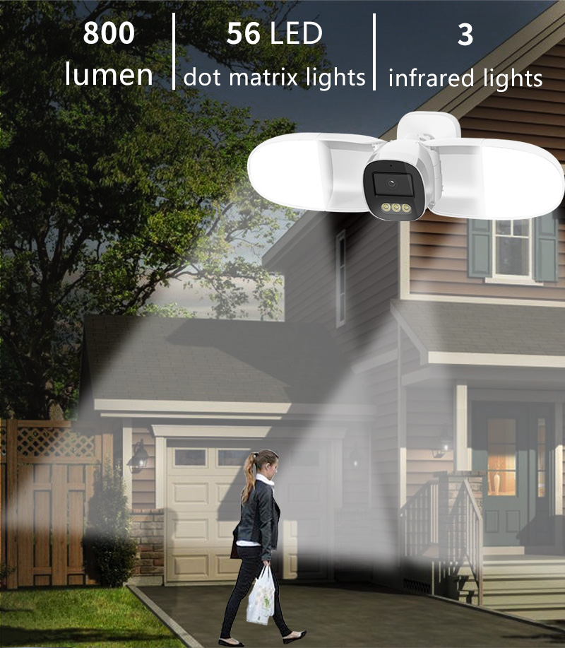 1080P Wifi Cctv Network Outdoor Eufy Security Light Floodlight Camera